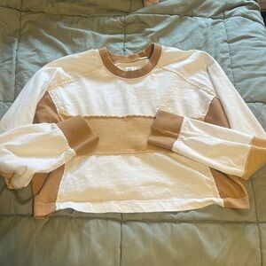 Cropped urban outfitters long sleeve